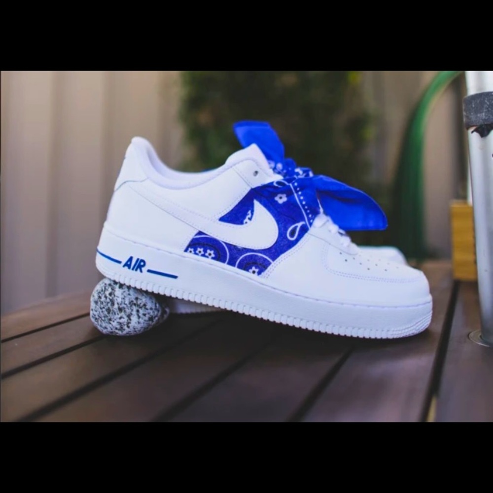 Custom Nike Air Force 1 (Bandana)